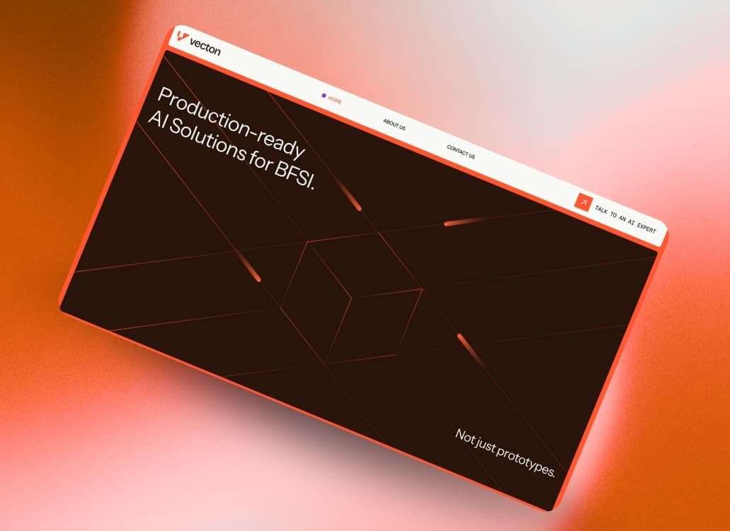 Aperçu du site réalisé pour Vecton